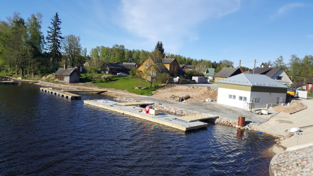 Värska sadama ehitusprojekt