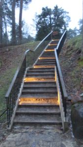 Käiguteed ja trepid - Keila-Joa mõisa park